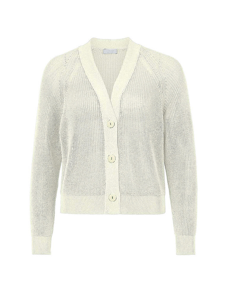 RICH & ROYAL Cardigan Boxy Fit creme | S